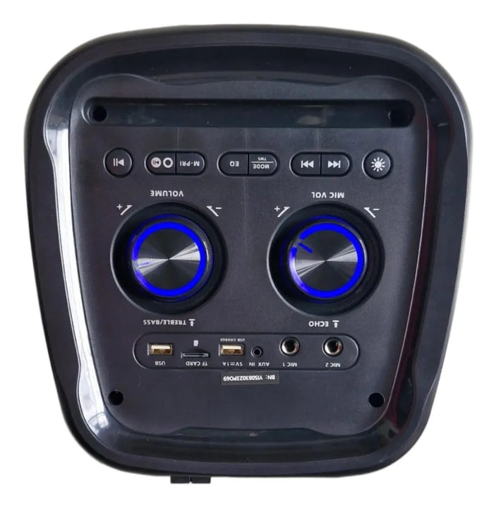 Parlante Portátil Bluetooth Boombox Nia An-2045 Negro