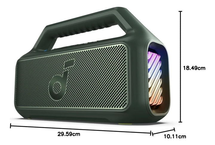 Bocina Anker SoundCore Motion Boom Plus IPX 7 color verde