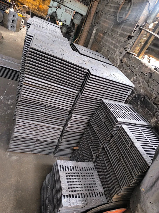 Plancha Para Estufa Leña 2 Puestos Gris Metalico