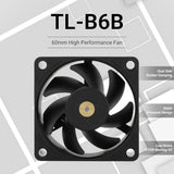Ventilador De Cpu Thermalright Tl-b6b 6cm Silencioso - Chasi