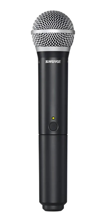 Micrófono Inalámbrico Shure Blx288/pg58-j10 Receptor Doble Color Negro