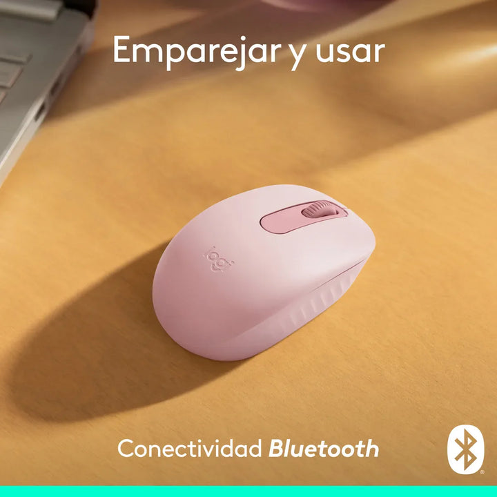 Logitech Combo Bluetooth: Teclado K380s + Mouse M196, Rosa