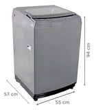 Lavadora Digital Kalley K-ld12ge Carga Superior 12 Kg Gris