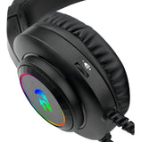 Auriculares Gamer Redragon H260 Hylas Rgb Ps4 Ps5 Pc 3.5mm Negro