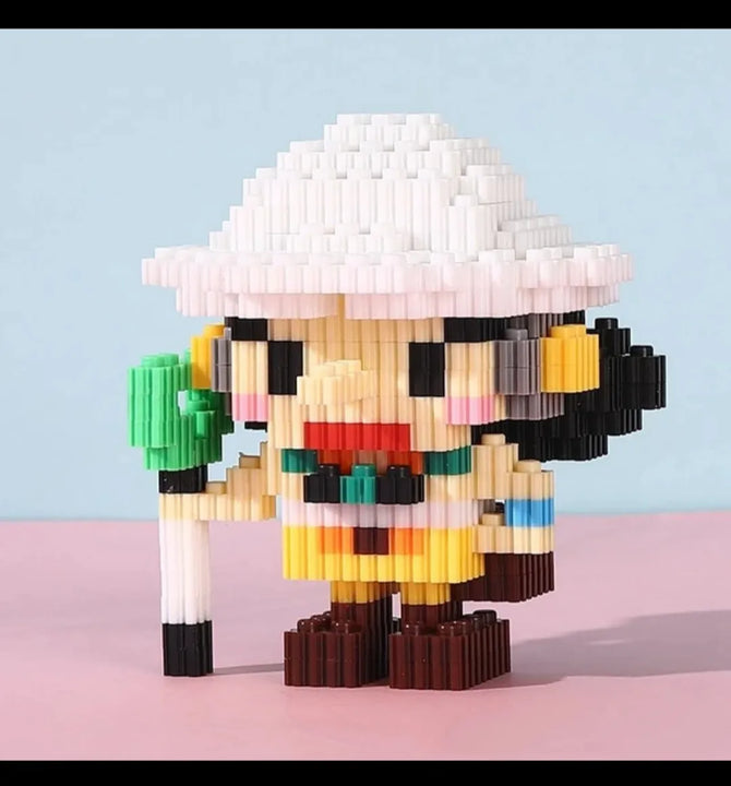 Juguete Armable One Piece Magic Block Bloque Fichas Armar 400 One Piece