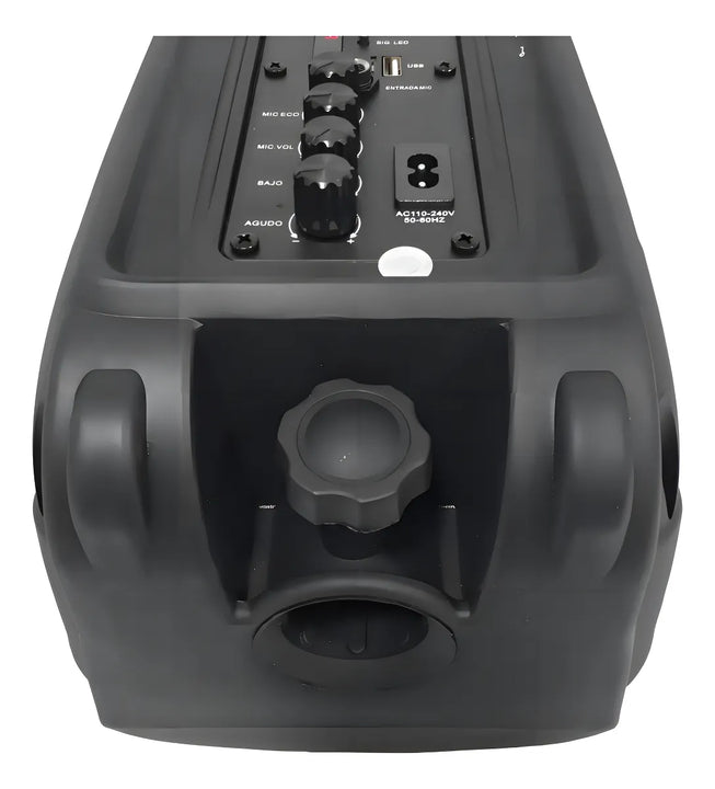 Parlante Sonivox Vs-ss2135 Portátil Con Bluetooth Negra Color Negro