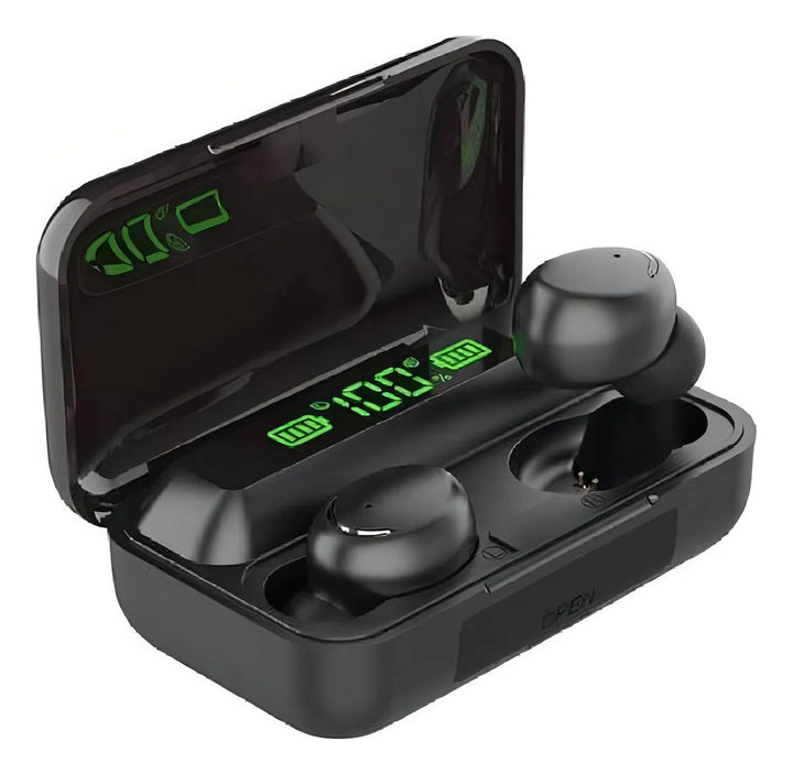 Fone de ouvido in-ear sem fio TWS F9-5 BTH-F9-5 negro