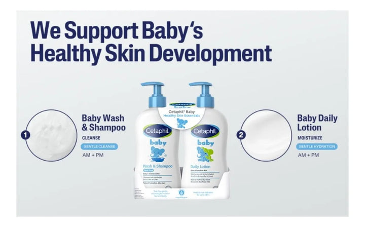 Cetaphil Baby Shampoo + Loción