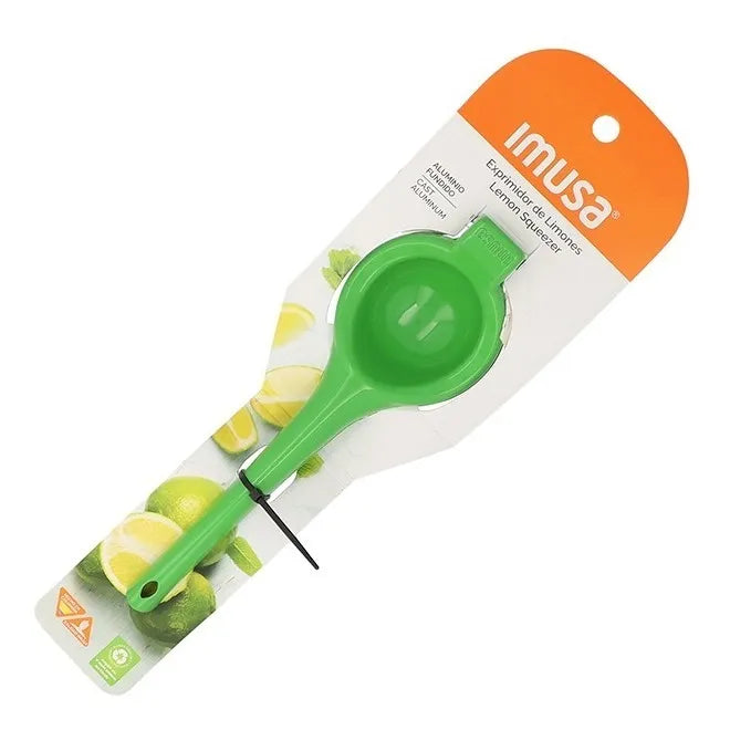 Exprimidor Limon En Aluminio Fundido Color Verde