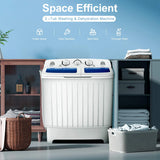 Combo Giratorio De 9 Kg Y 5.4 Kg Mini Lavadora Compacta