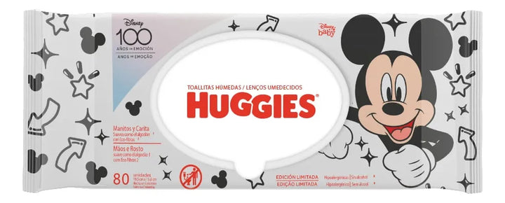 Toallas Humedas Huggies Manitos Y Carita X 80