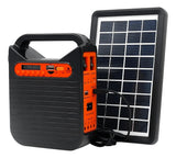 Kit Pantalla Solar Parlante Cargador Usb Lampara Linterna Fm