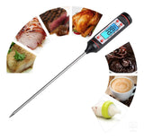 Termómetro Digital Cocina Barbacoa + Batería Color Negro