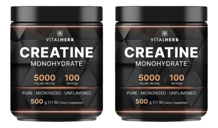 Creatina Monohidrate X2 Regalo Sin Sabor