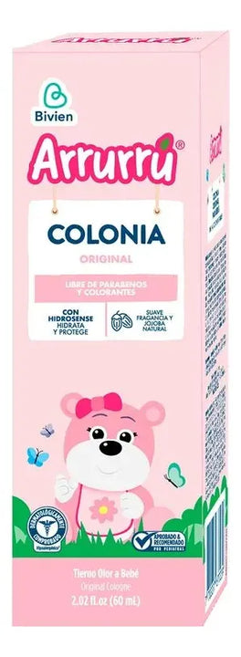 Colonia Para Bebés Arrurrú 60ml