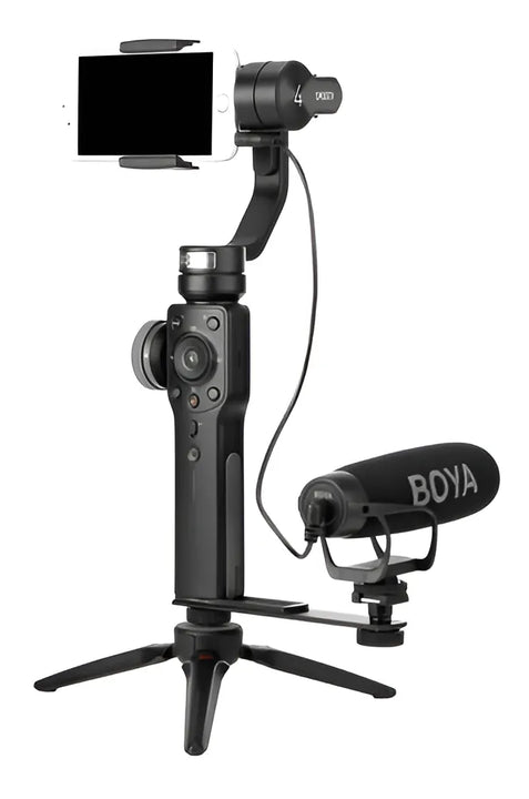 Micrófono Condensador Super Cardioide Boya BM2021 Tipo Shotgun Para Cámaras DSLR Videocámara Celular PC Alto Rendimiento De Sonido Micrófono Profesional Plug & Play Peso Ligero Super Compacto Práctico
