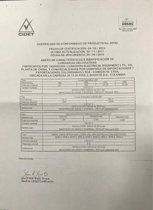 Arbol De Fibra Óptica Y Led 1.50, 1 Año De Garantía+regalo