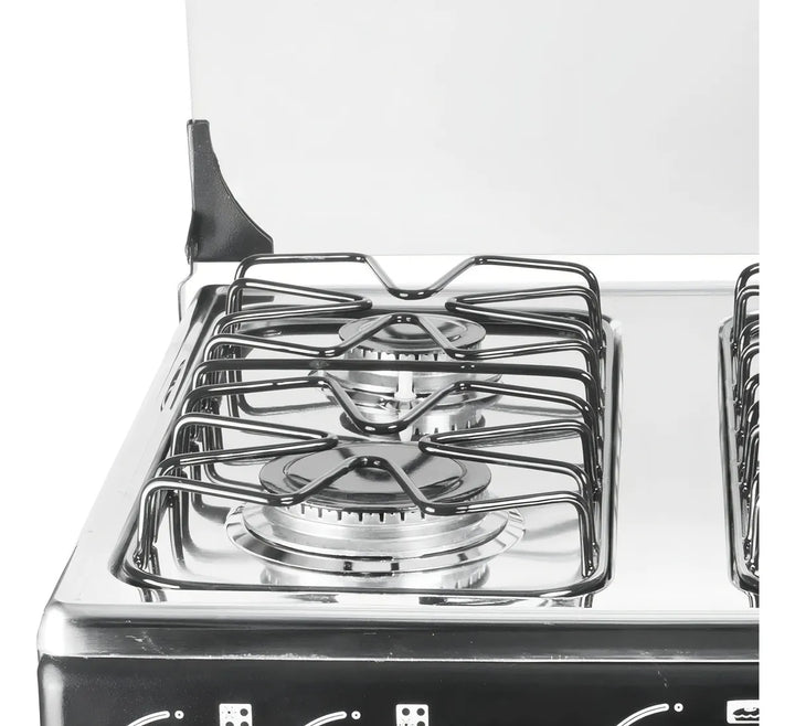 Estufa De Piso Con Horno Abba 4 Pts Gn At 101-6n N Negro