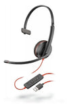 Diadema Plantronics Blackwire C3210 Usb - Ip Suministros Negro