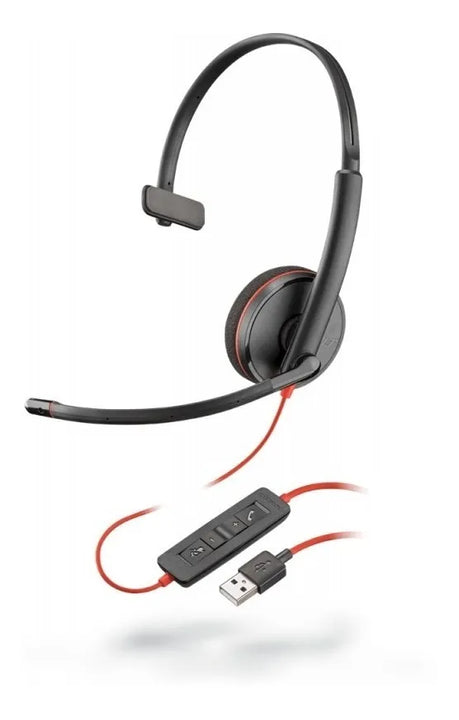 Diadema Plantronics Blackwire C3210 Usb - Ip Suministros Negro