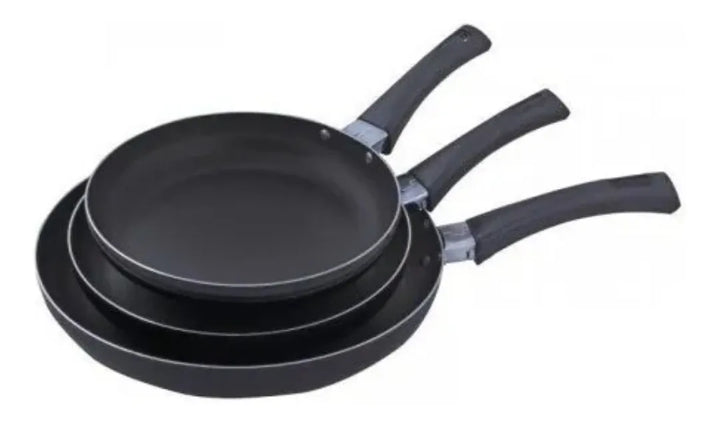 Juego De 3 Sartenes Universal Antiadherente