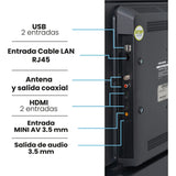 Televisor Challenger 40 Android Led Full Hd 40tg81