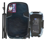 Cabina De Sonido 15 Pulgadas Profesional Activa Sonivox 120w