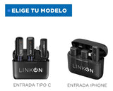 Microfono Inalambrico Lavalier Solapa Linkon + Estuche Carga
