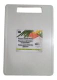 Tabla Para Picar Cortar Polipropileno Cocina Hogar,40x27cm Liso Blanco