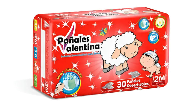 Pañal Valentina Etapa 2 X30 - Unidad A $1187