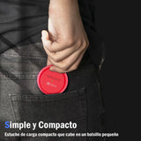 Audífonos In-ear Bluetooth Auriculares 1hora Aut119 Color Rojo