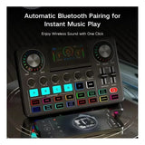 Mezclador De Audio, Tarjeta De Sonido En Vivo E Interfaz