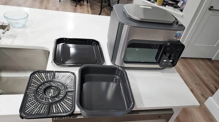 Ninja Multifunctional & Airfryer Smart 14 en 1 Sfp701 Color Acero inoxidable negro Acero inoxidable/negro