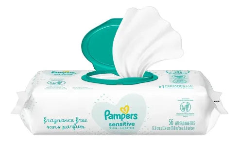 Pampers Sensitive Toallitas Humedas Sin Perfume 168 U