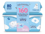 Toallitas Humedas Winny 160 + Caja