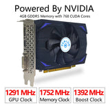 ~? Tarjeta Grafica Zer-lon Geforce Gtx 1050 Ti, 4gb 128