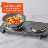 Estufa Eléctrica Portátil Cocina Dos Puestos Imusa 1500watts Imusa