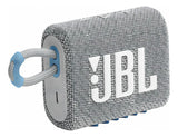 Altavoz Portátil Jbl Go 3 Eco Bluetooth Impermeable, 5 Horas Color Gris