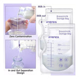 100 Unidades Americanas, Bolsas Almacenamiento Leche Materna