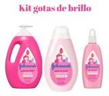 Kit Gotas De Brillo Shampo, Acondicionador Y Spray