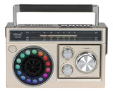 Parlante Radio Altavoz Retro Inalámbrico Bluetooth Linterna Diseño