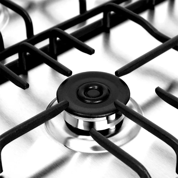 Estufa A Gas Natural 4 Puestos Challenger / Acero Inoxidable Color Plateado