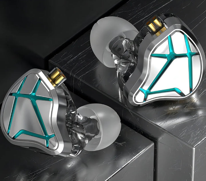 Audífonos Kz Esx Con Mic Dinámicos Hifi Good Bass Monitor