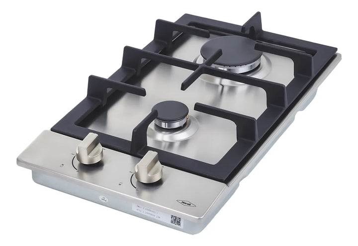 Estufa De Empotrar Haceb Inox 30cm Gas Natural Hierro Fundid