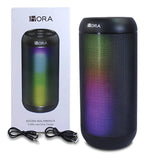 Parlante Bocina 1 Hora Cilindrica Bluetooth Boc242 10w Negro