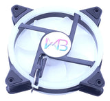 Ventilador Cooler Para Torre 120mm Anillo Led