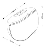 Parlante Mini Bluetooth Potente Y Liviano Kalley 4w Negro