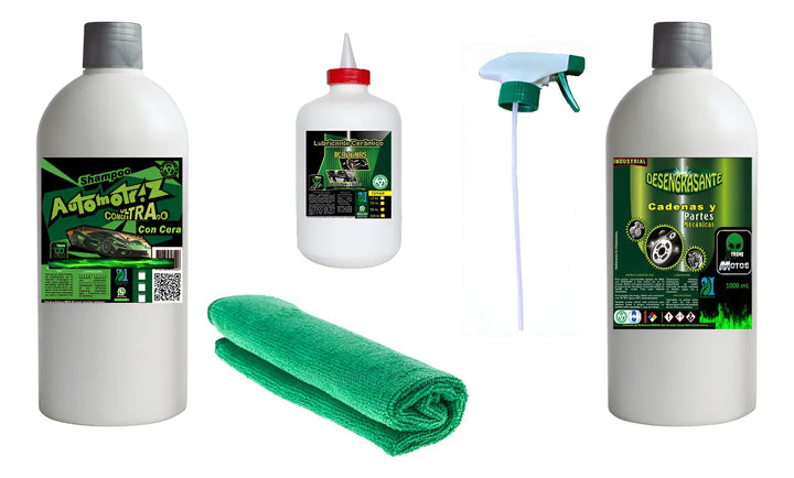 Cuidado Bicicletas Motos Lubricante Cerámico Desengrasante