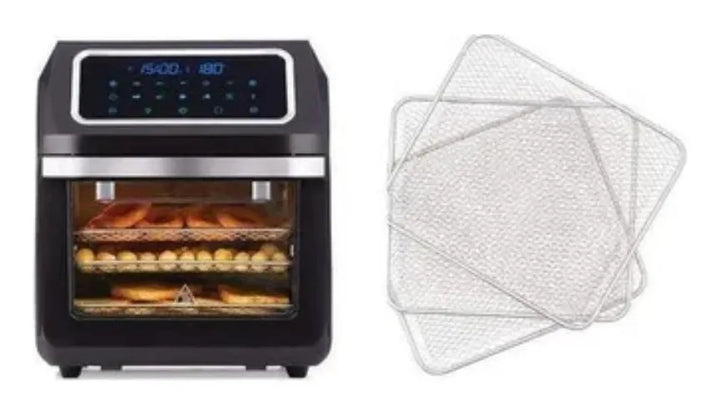 Horno Y Freidora De Aire Renahouse 12 Litros Air Fryer Negro