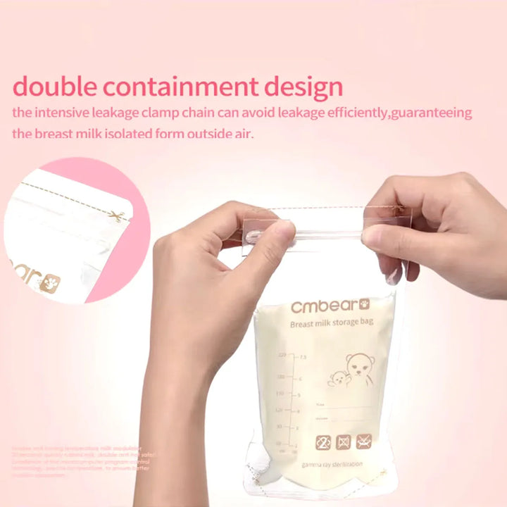 Bolsas Para Almacenamiento Conservacion Leche Materna X30